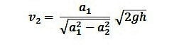 rate of flow through Venturimeter