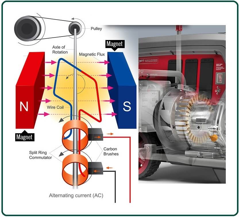 How does a generator work.