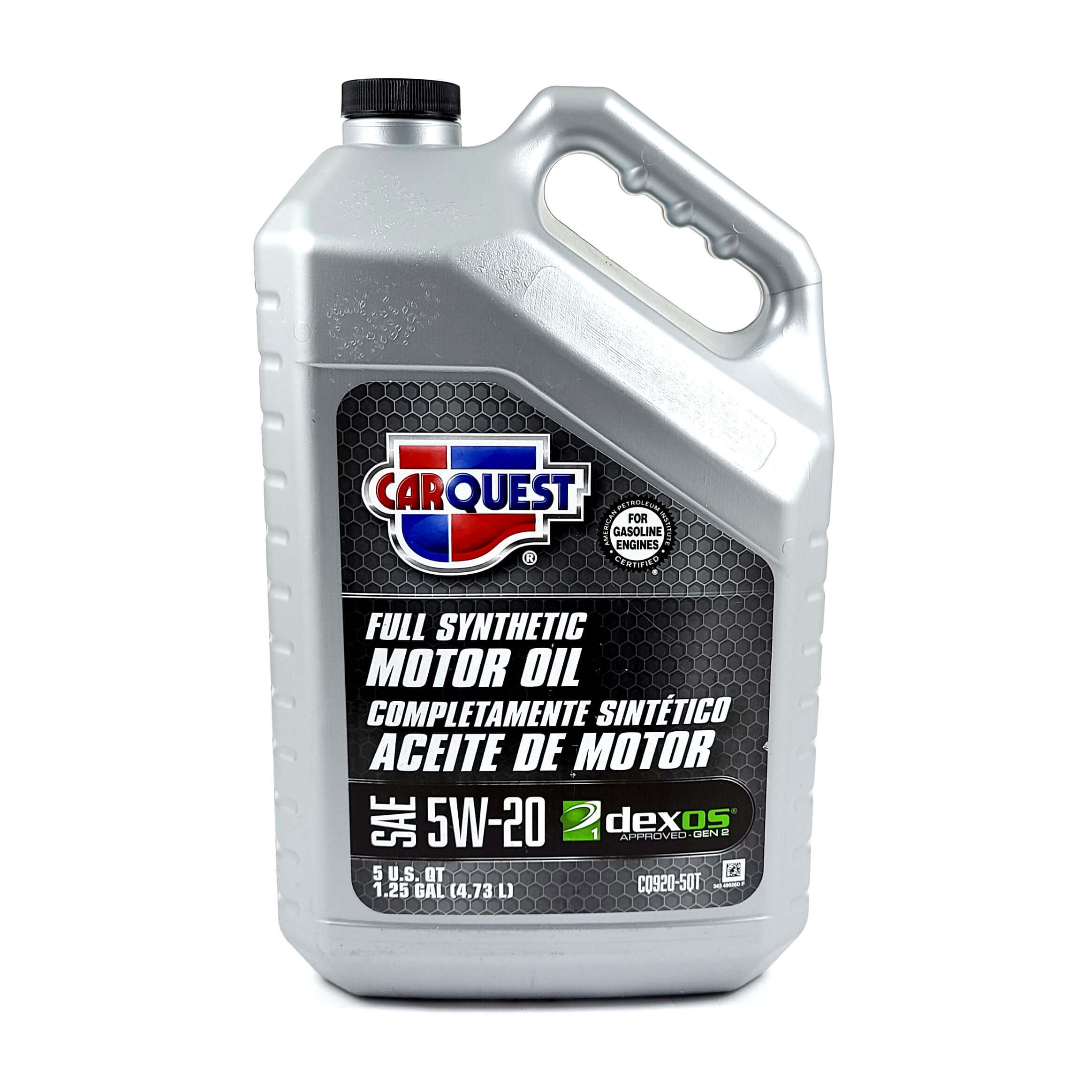 Carquest 5qt Engine Motor Oil 5W-20 Full Synthetic DexOS