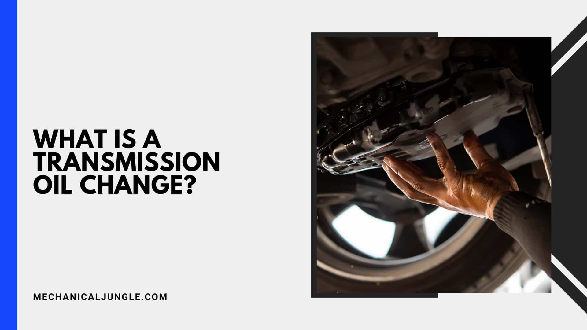 What Is a Transmission Oil Change?