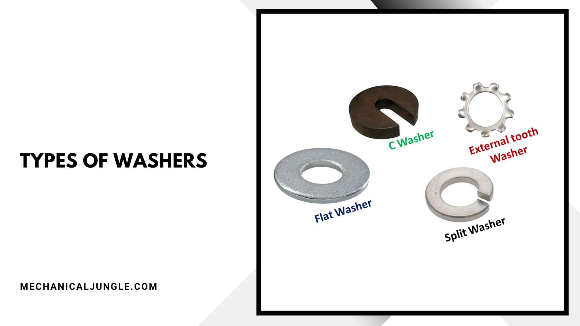 Types of Washers