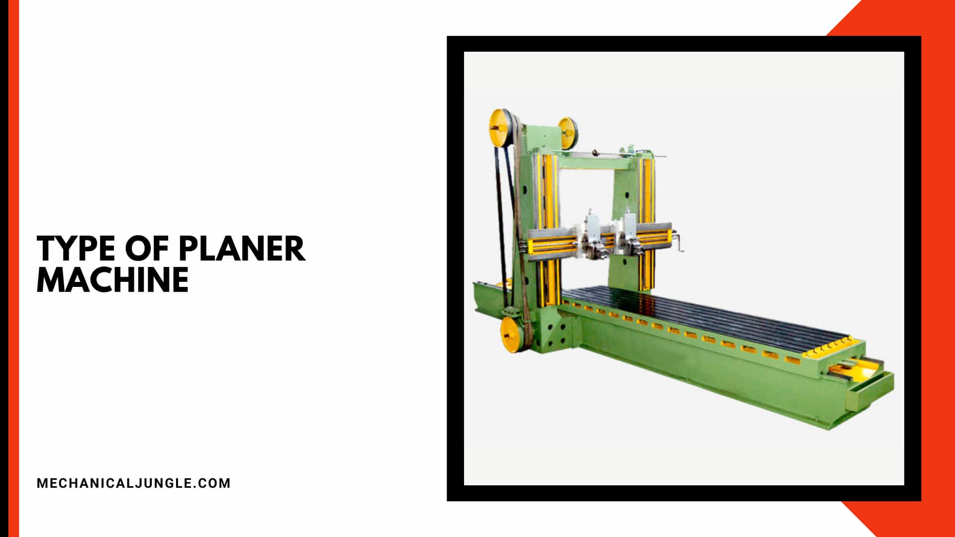 Type of Planer Machine