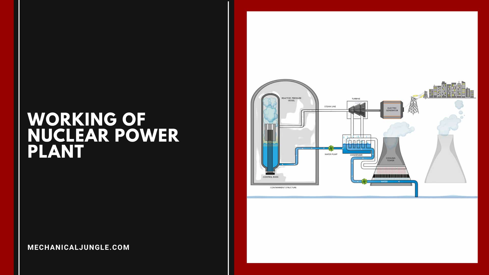 Working of Nuclear Power Plant