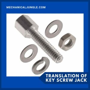 Translation of Key Screw Jack