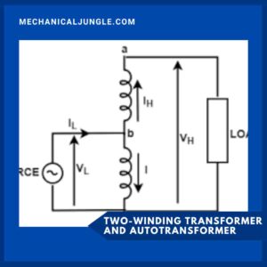 Two-winding transformer and autotransformer