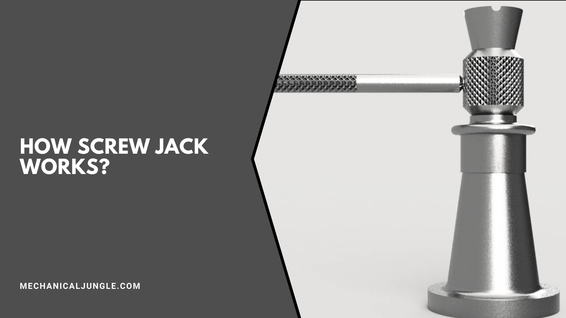 How Screw Jack Works?