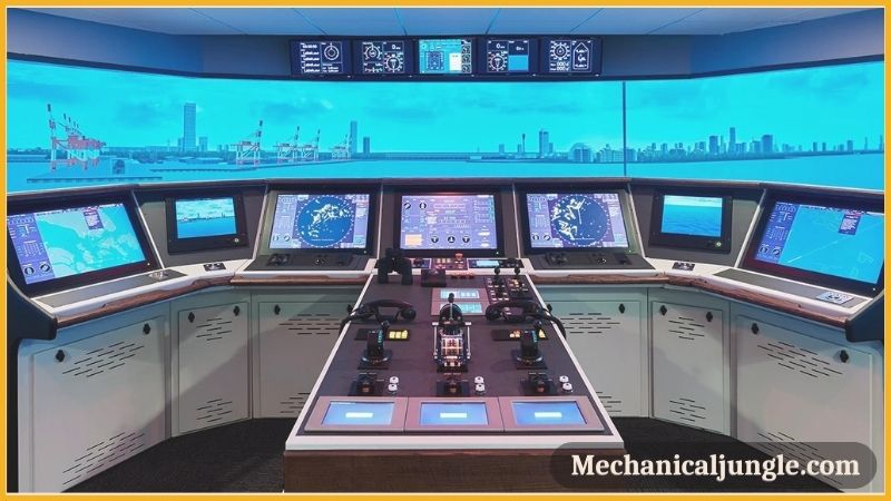 Control Room of Cruise Ship