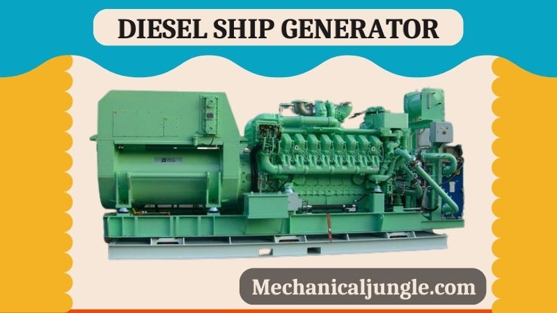 Diesel Ship Generator