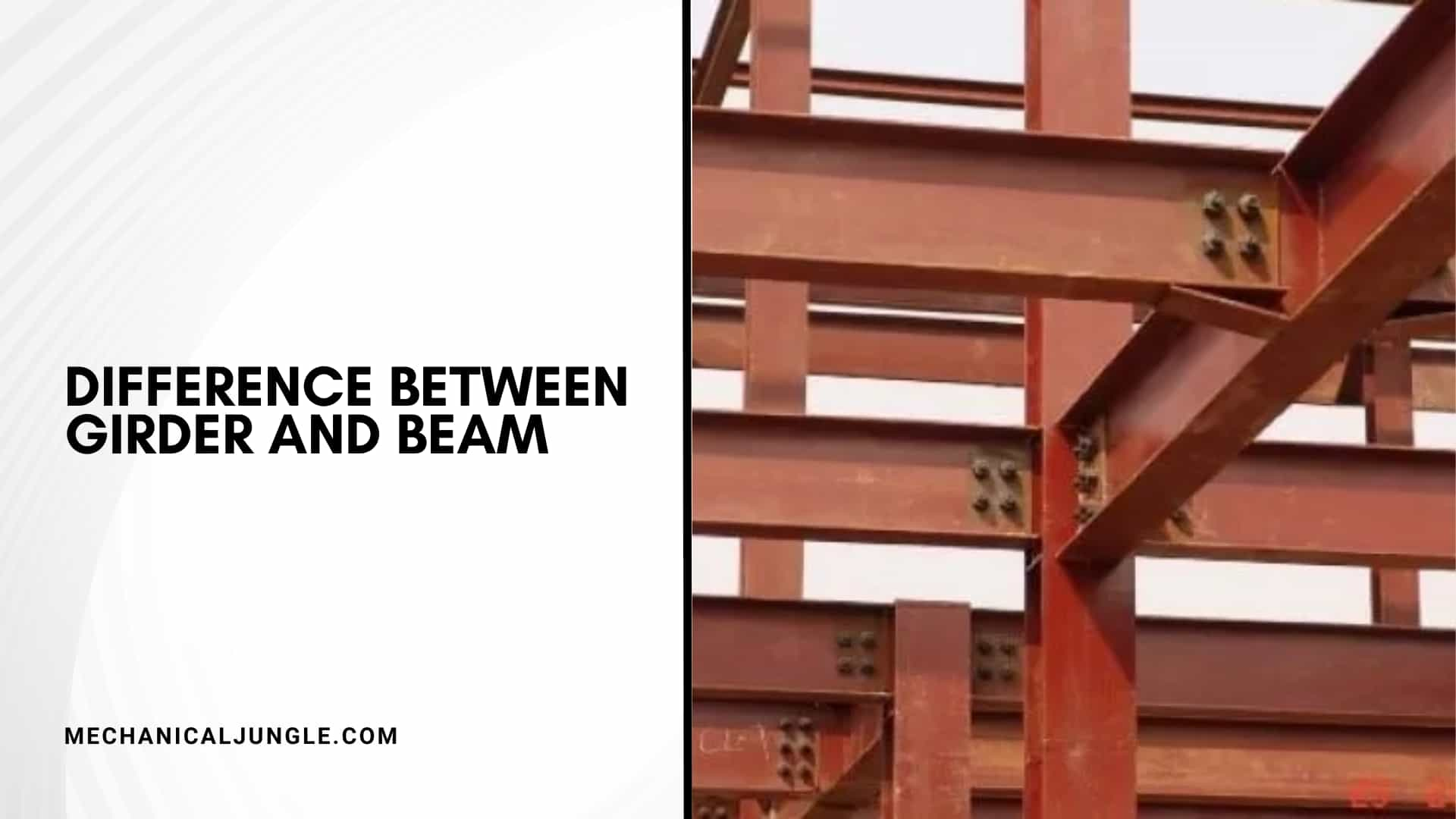 Difference Between Girder and Beam