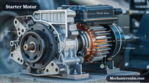 Starter Motor Parts and Function