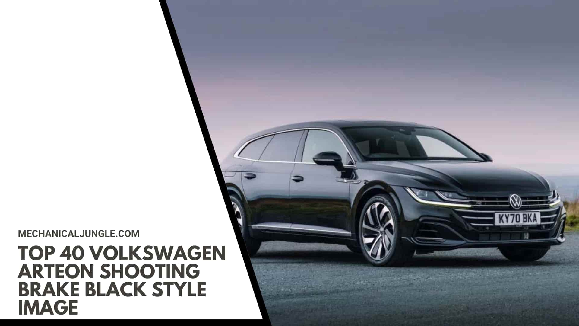 Top 40 Volkswagen Arteon Shooting Brake Black Style Image