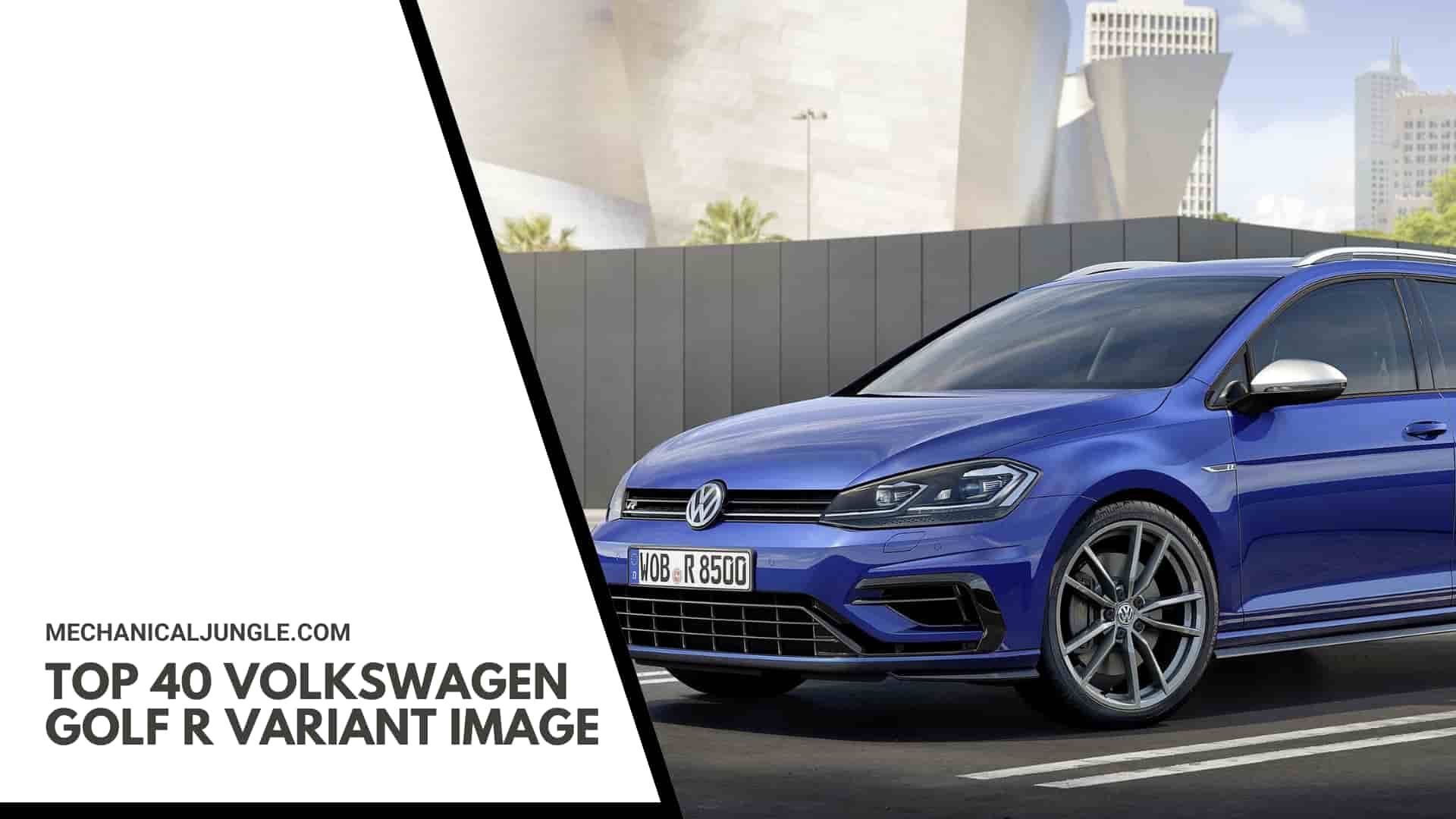 Top 40 Volkswagen Golf R Variant Image