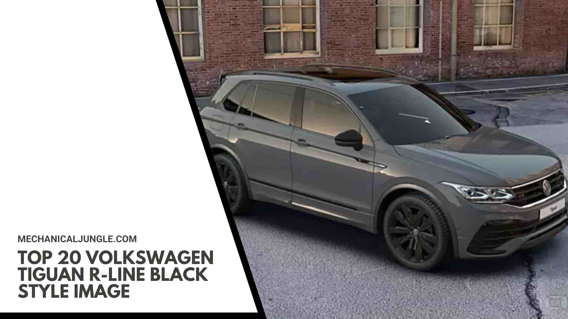 Top 20 Volkswagen Tiguan R-Line Black Style Image