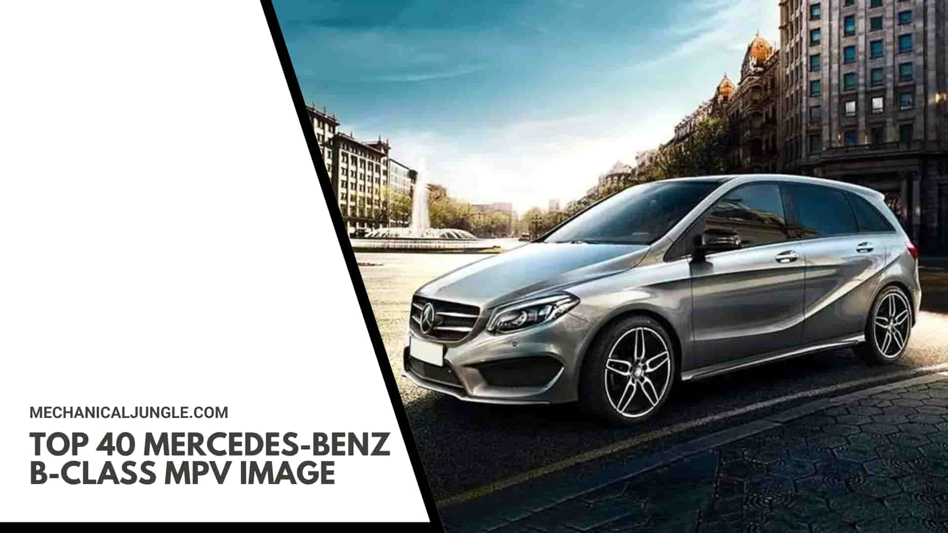 Top 40 Mercedes-Benz B-Class MPV Image