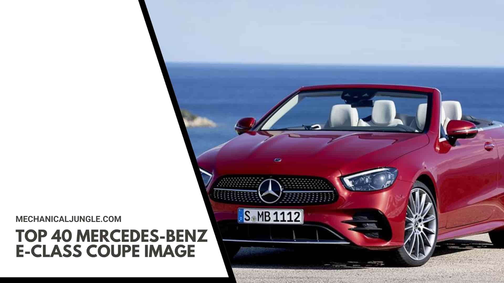 Top 40 Mercedes-Benz E-Class Coupe Image