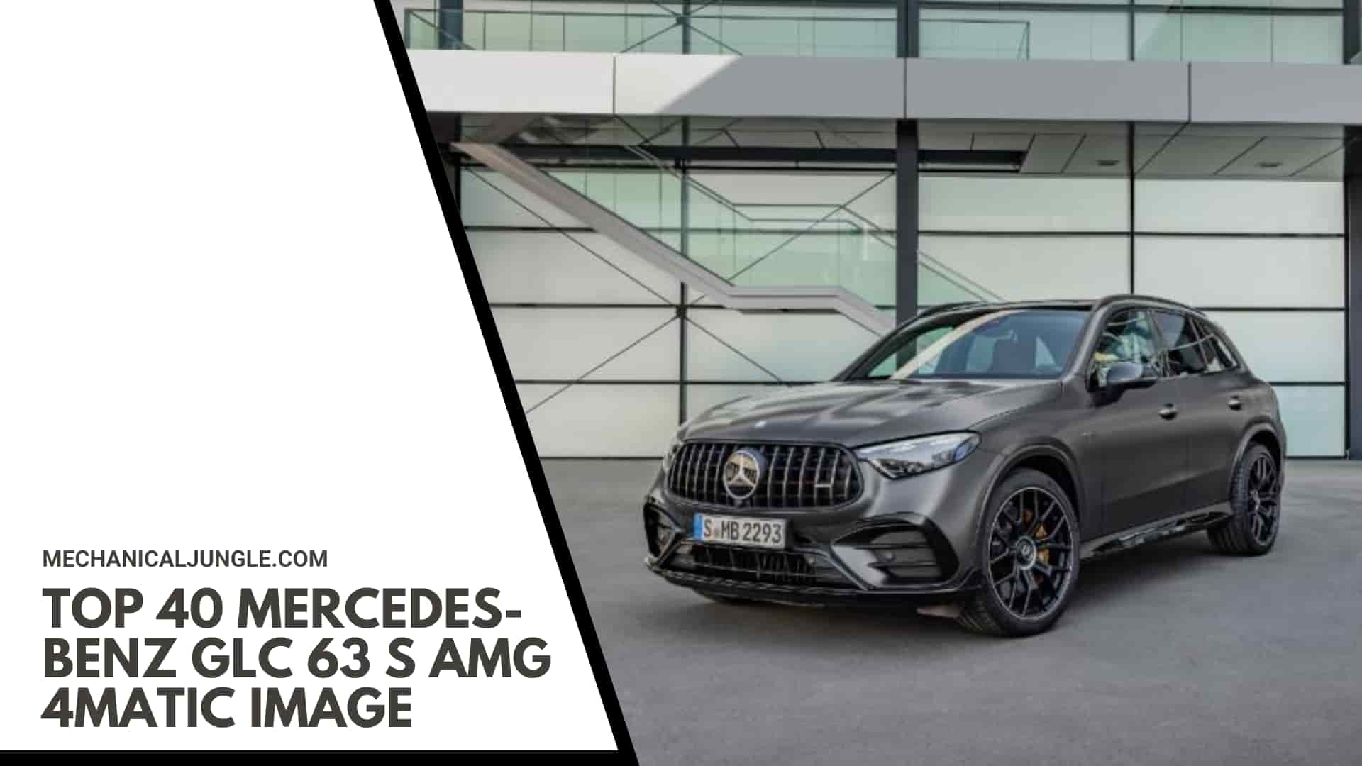 Top 40 Mercedes-Benz GLC 63 S AMG 4MATIC Image