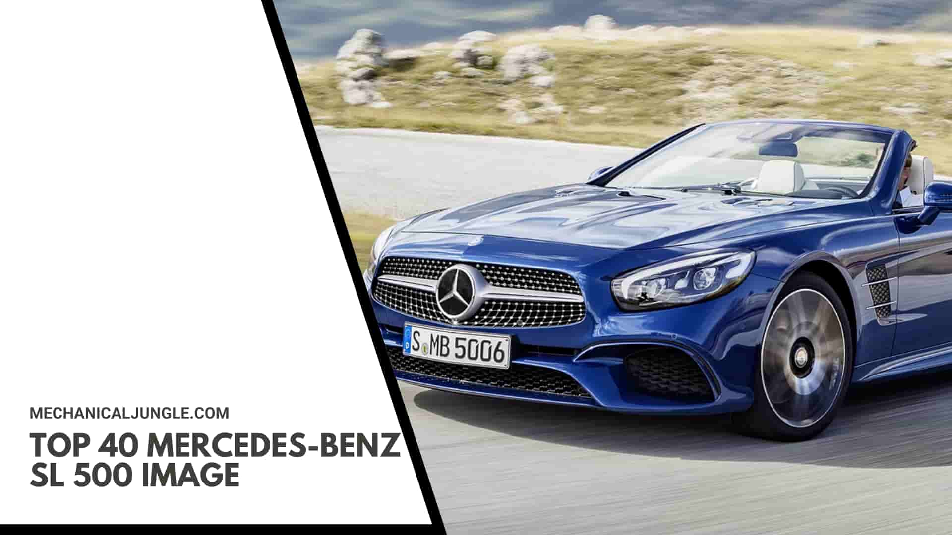 Top 40 Mercedes-Benz SL 500 Image