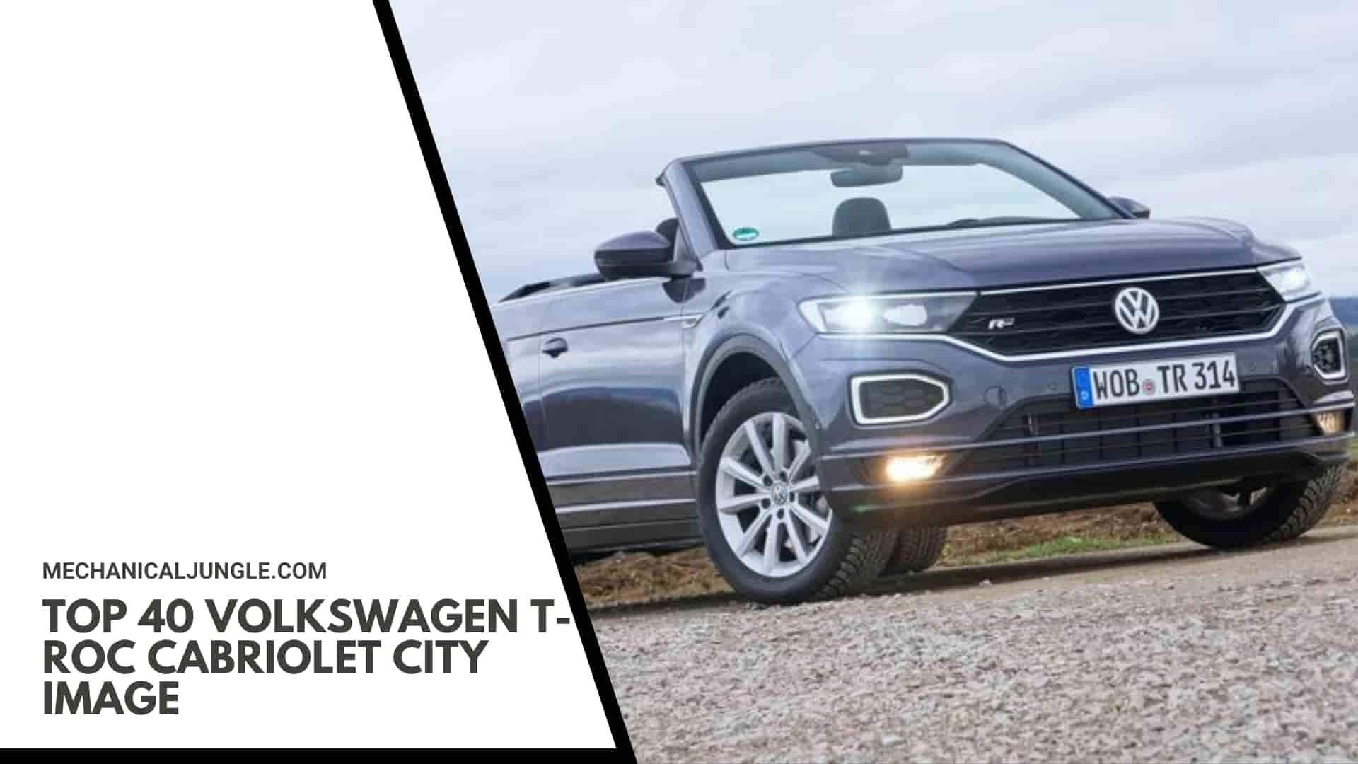 Top 40 Volkswagen T-Roc Cabriolet City Image