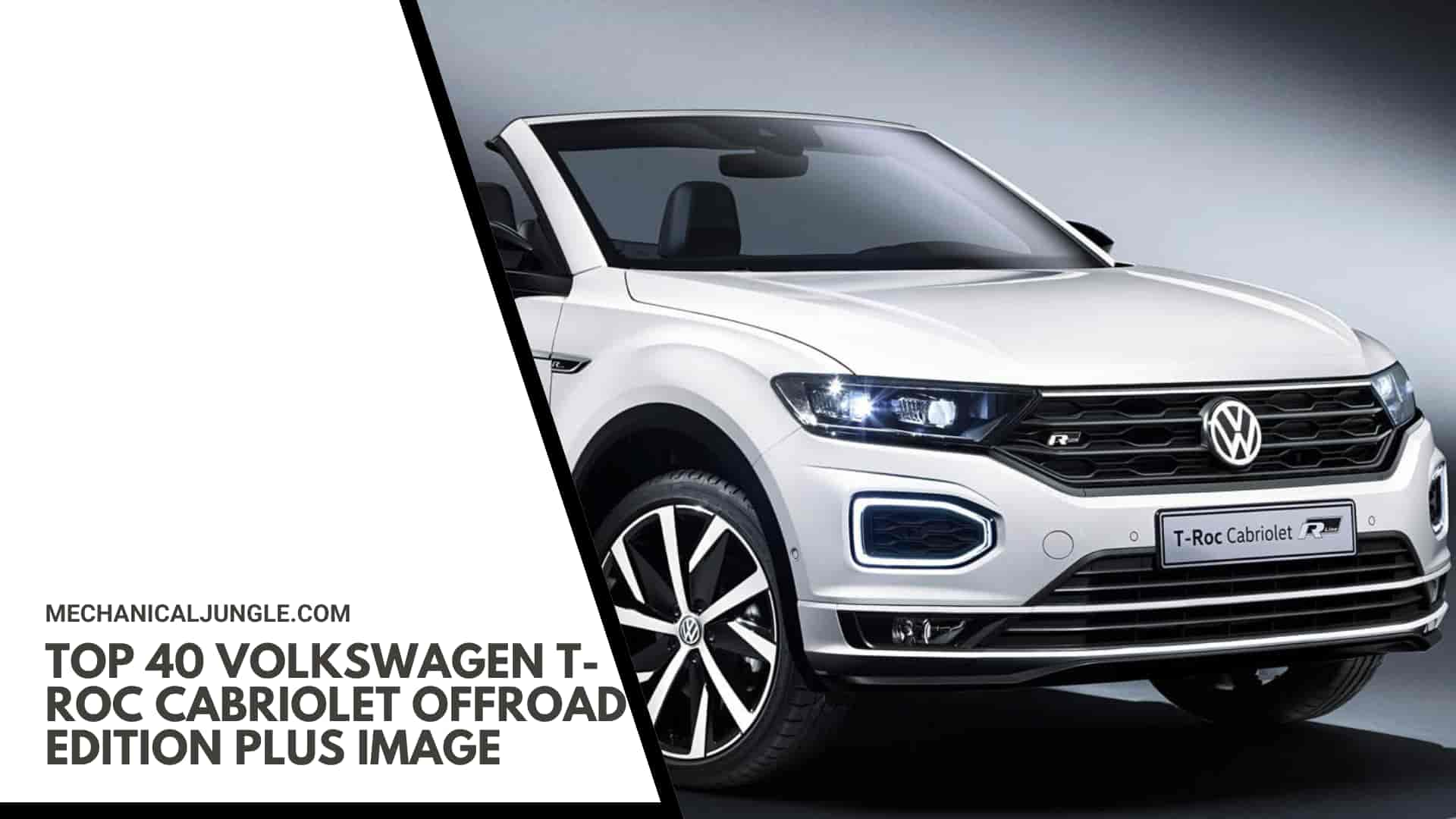 Top 40 Volkswagen T-Roc Cabriolet Offroad Edition Plus Image