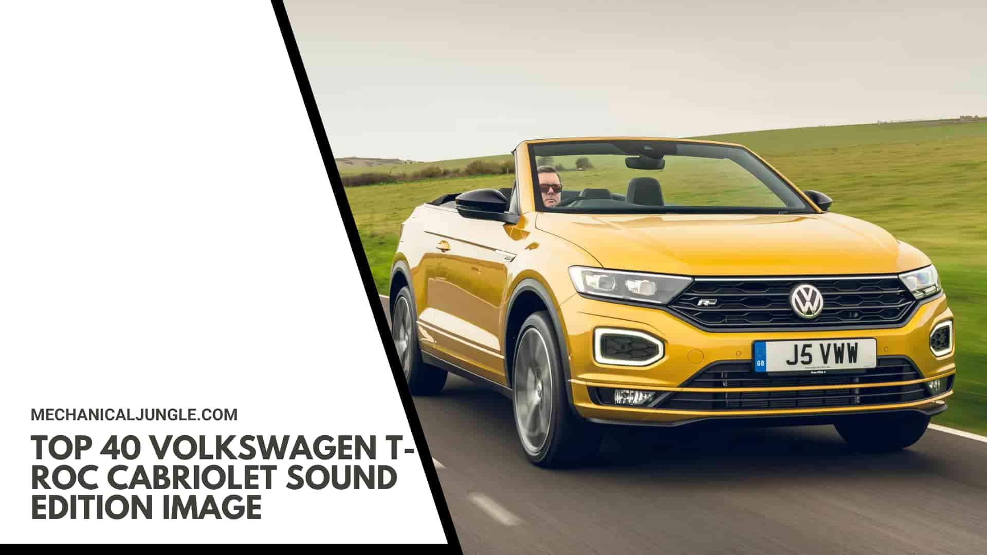 Top 40 Volkswagen T-Roc Cabriolet Sound Edition Image