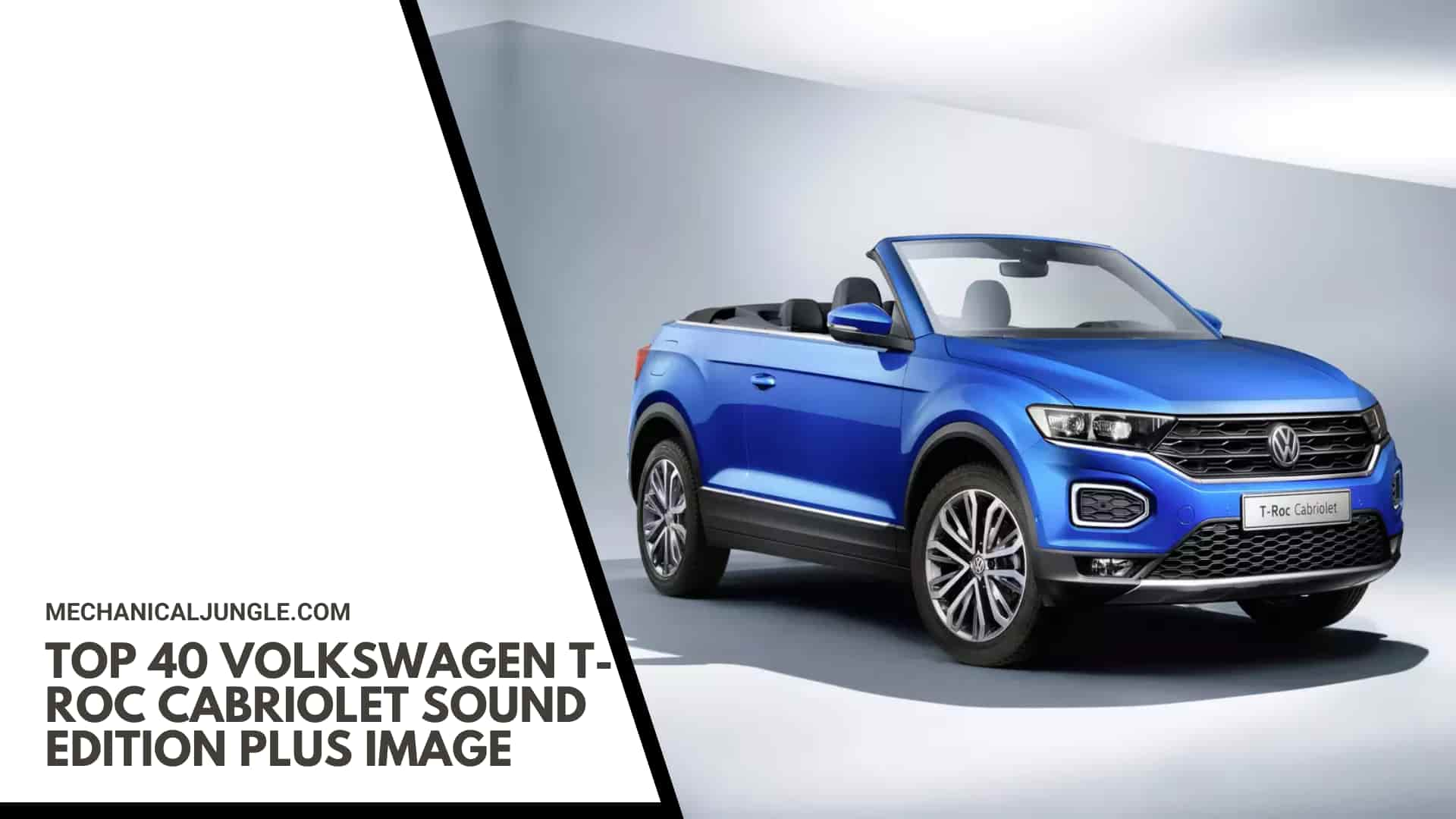 Top 40 Volkswagen T-Roc Cabriolet Sound Edition Plus Image