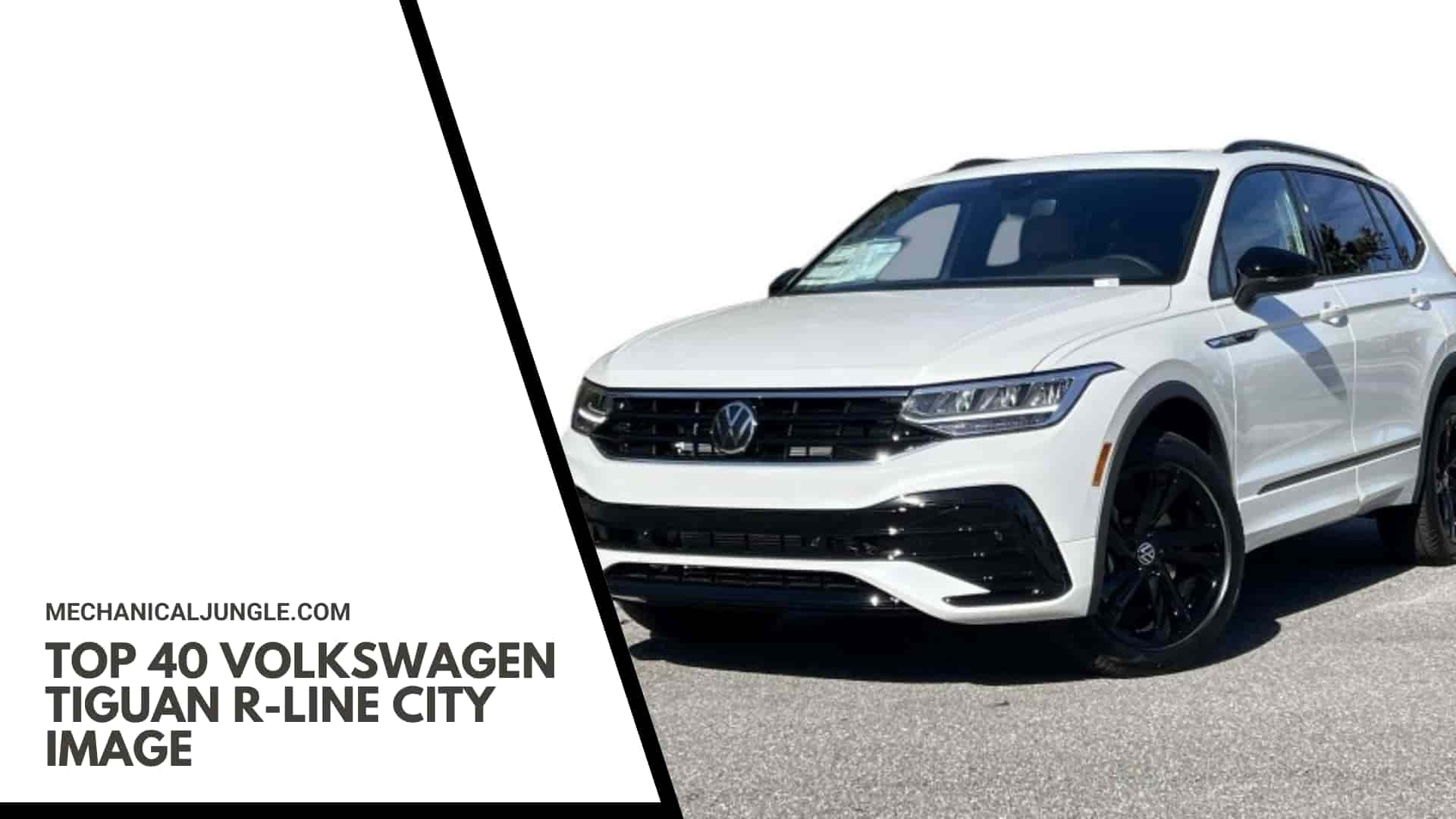 Top 40 Volkswagen Tiguan R-Line City Image