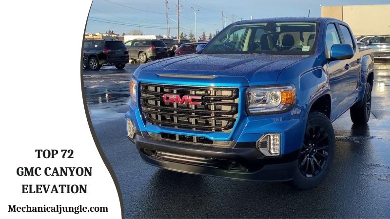 Top 72 GMC Canyon Elevation