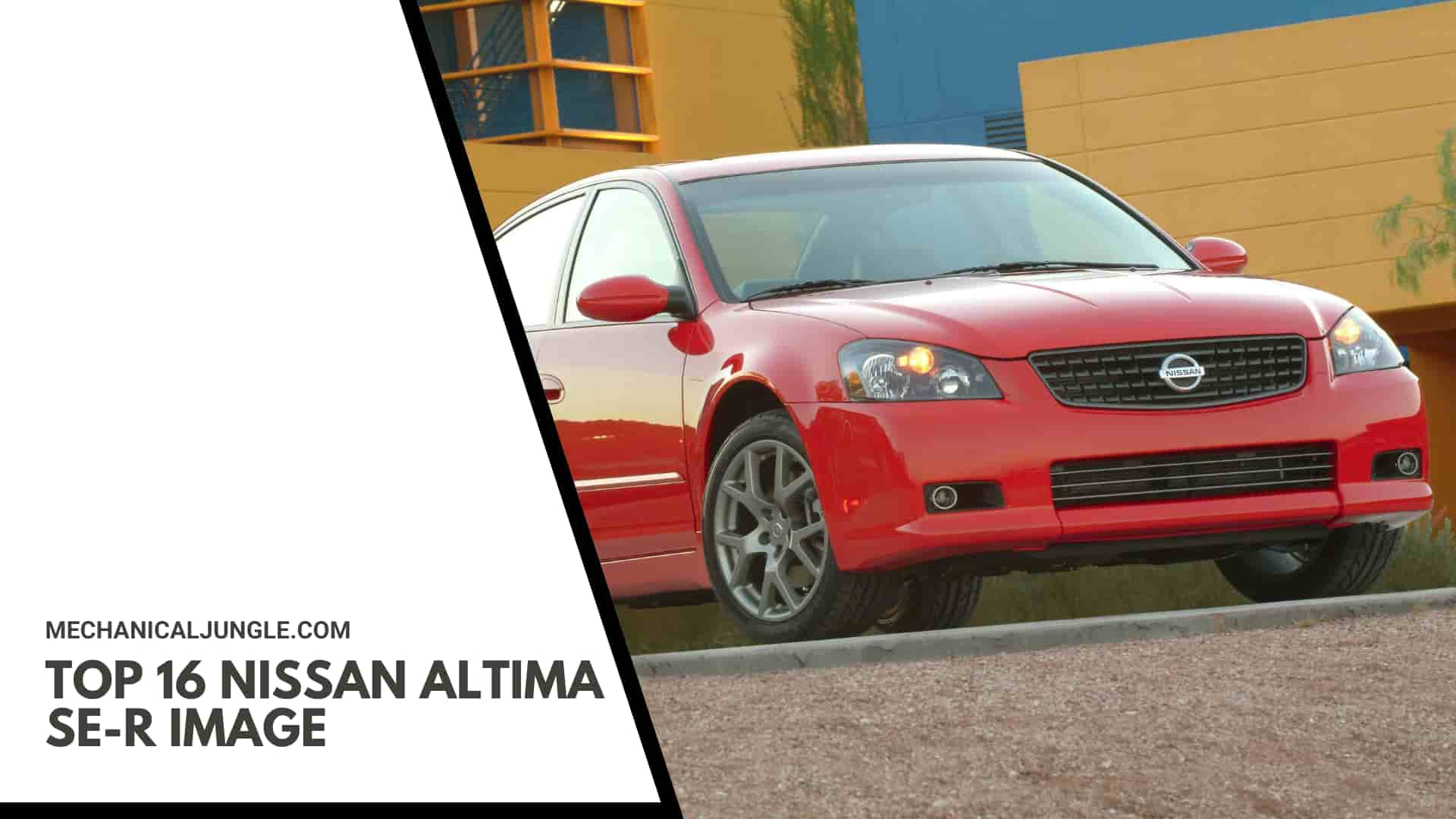 Top 16 Nissan Altima SE-R Image