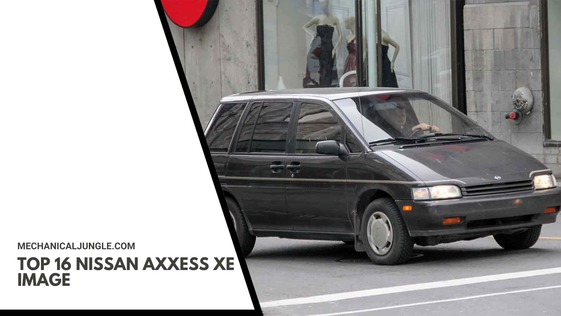 Top 16 Nissan Axxess XE Image