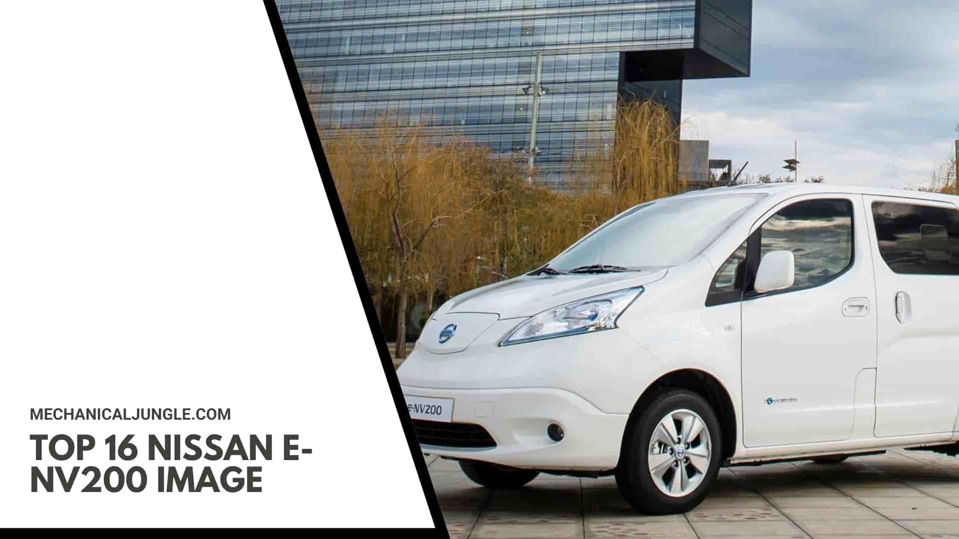 Top 16 Nissan e-NV200 Image