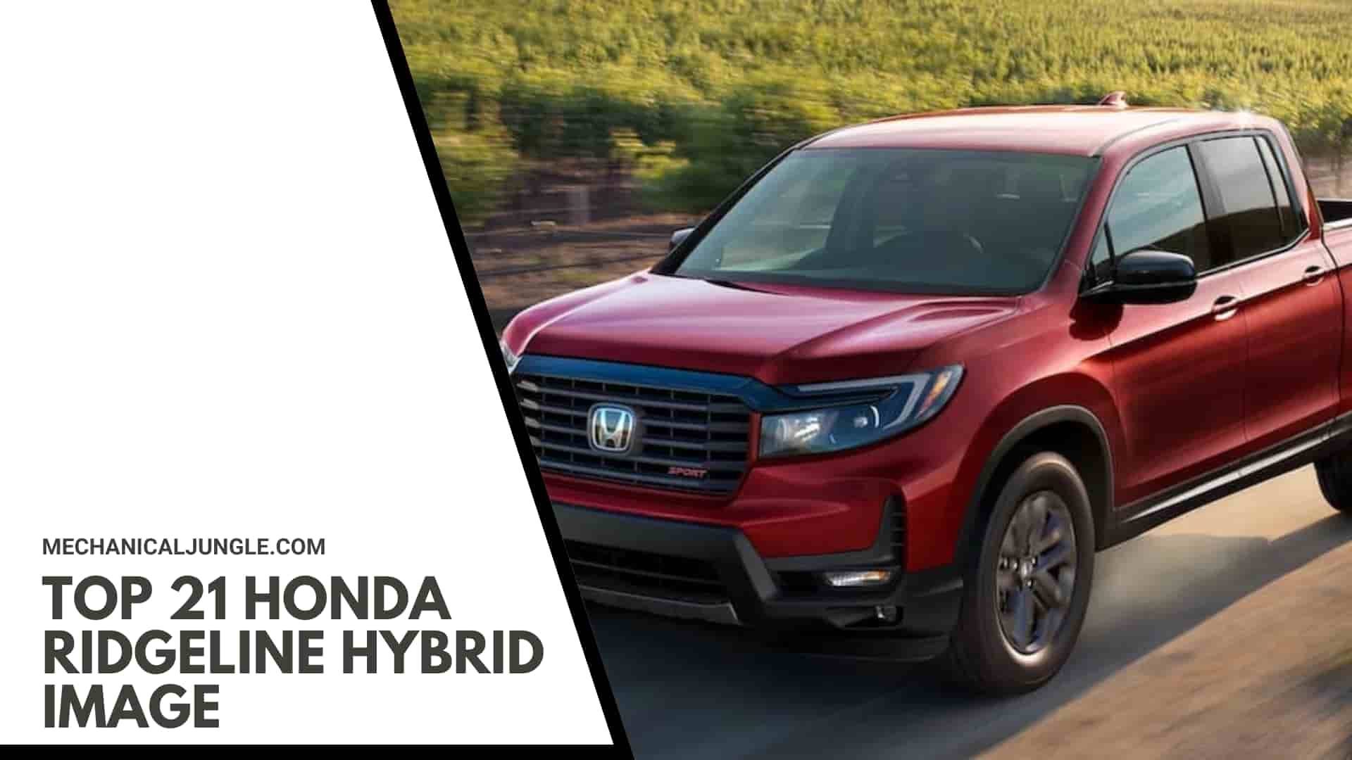 Top 21 Honda Ridgeline Hybrid Image