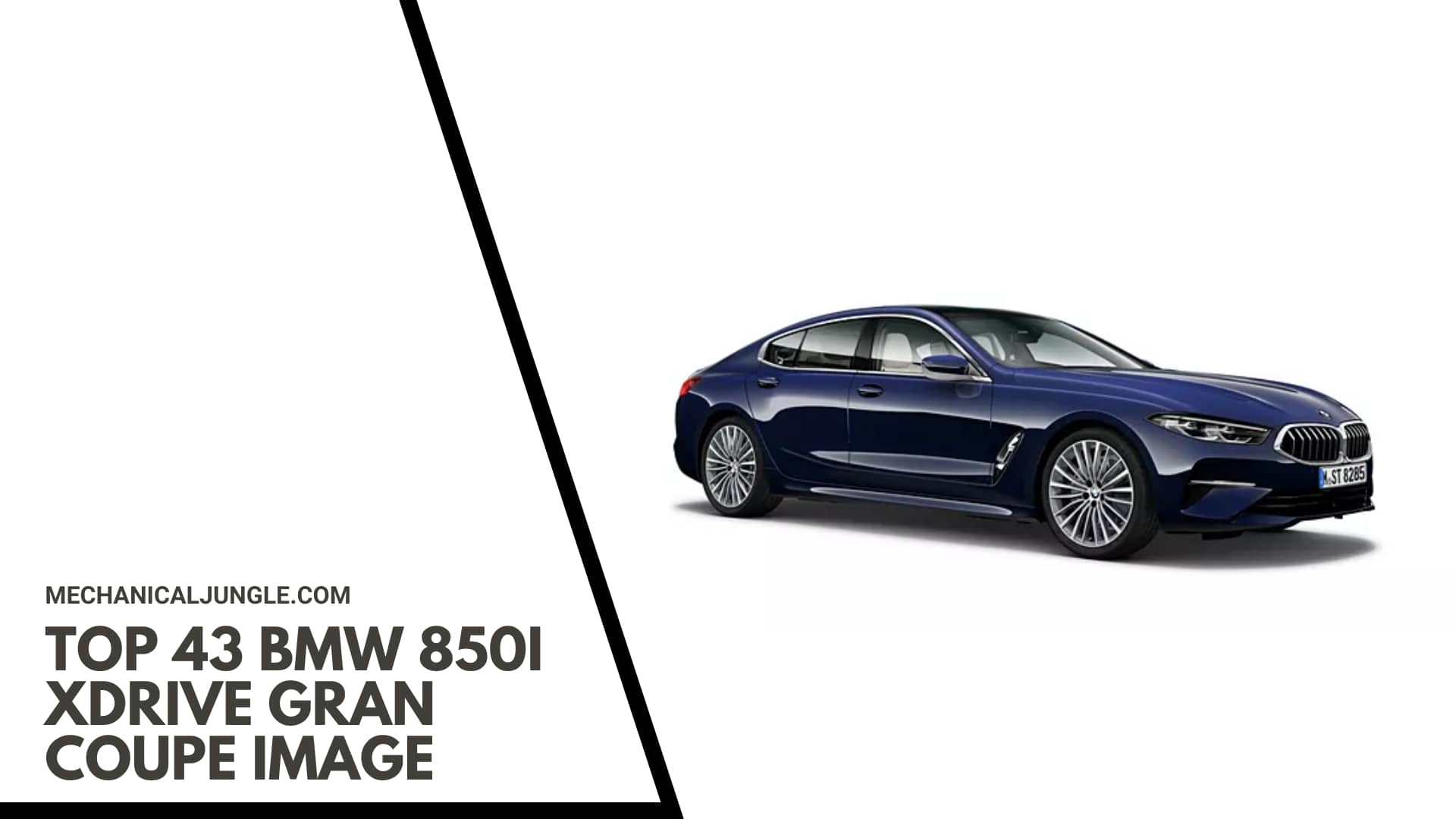 Top 43 BMW 850i xDrive Gran Coupe Image