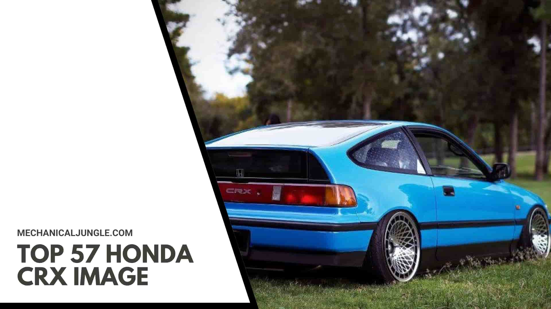 Top 57 Honda CRX Image