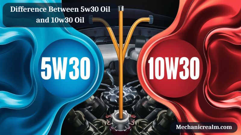 Difference Between 5w30 Oil and 10w30 Oil