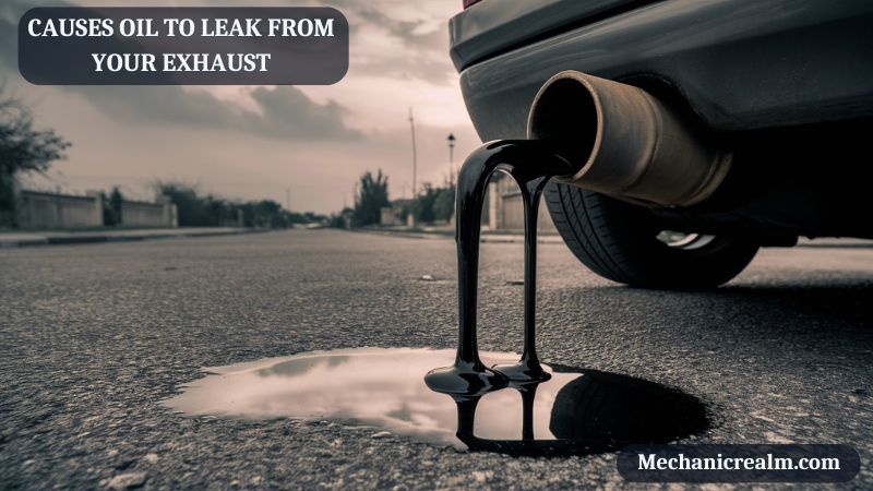 Causes Oil to Leak from Your Exhaust