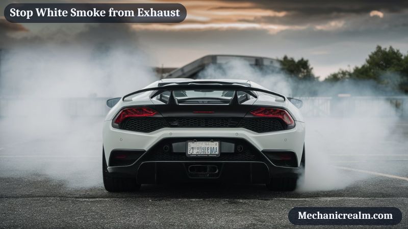 Stop White Smoke from Exhaust