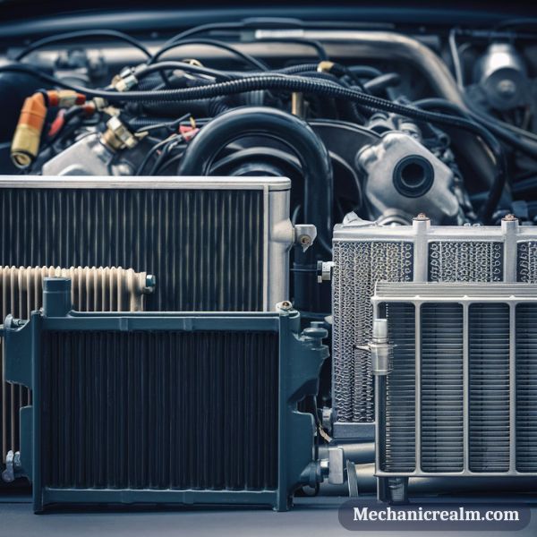 Types of Radiator in a Car engine