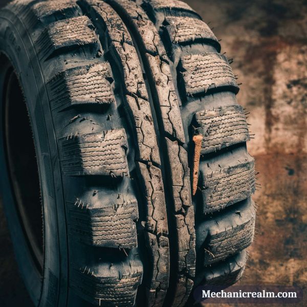 What Does A Shredded Tire Mean?